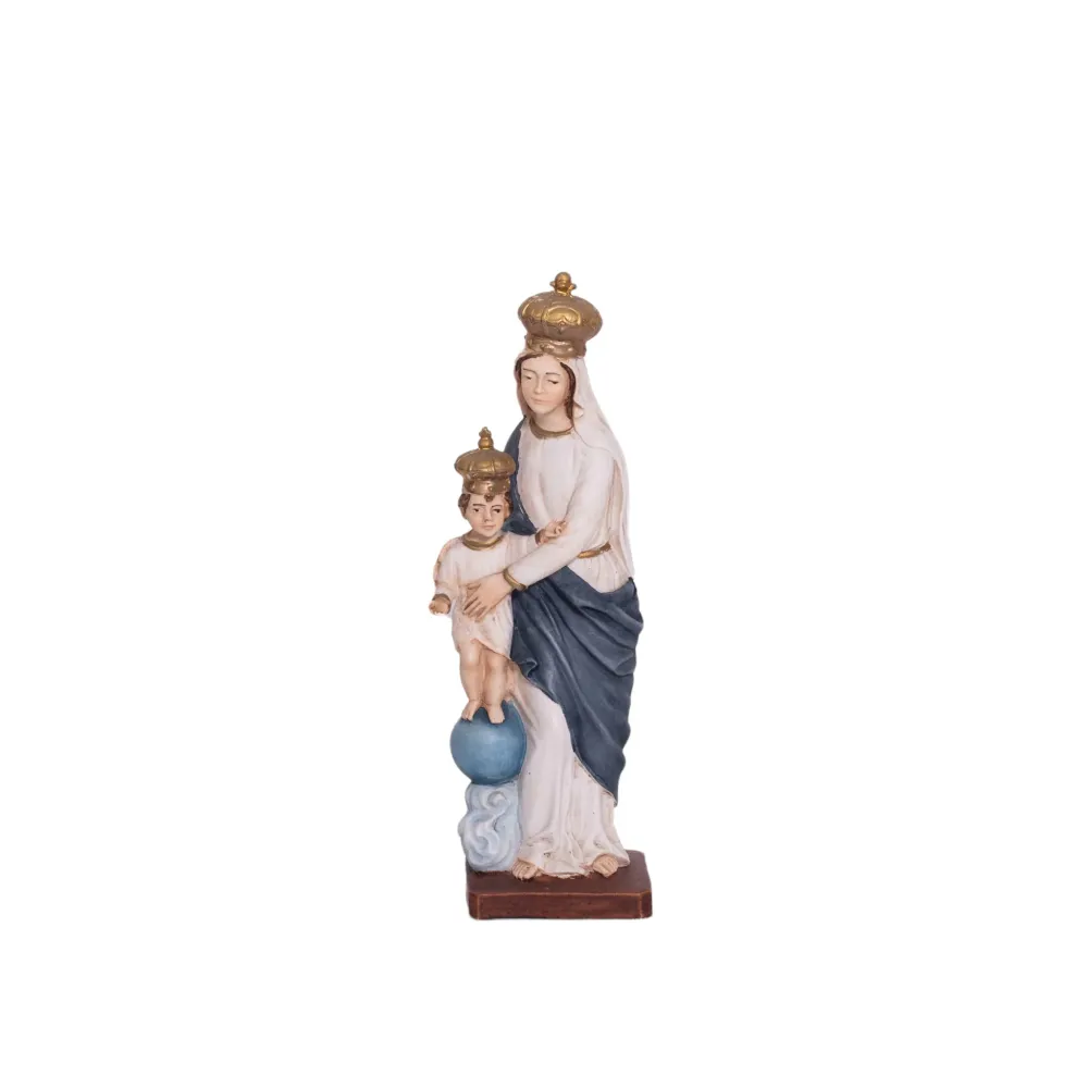 Estatua de resina y mármol de Nuestra Señora de la Victoria Pasquini