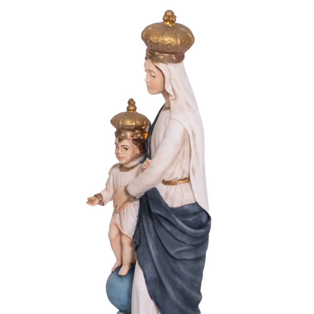 Estatua de resina y mármol de Nuestra Señora de la Victoria Pasquini