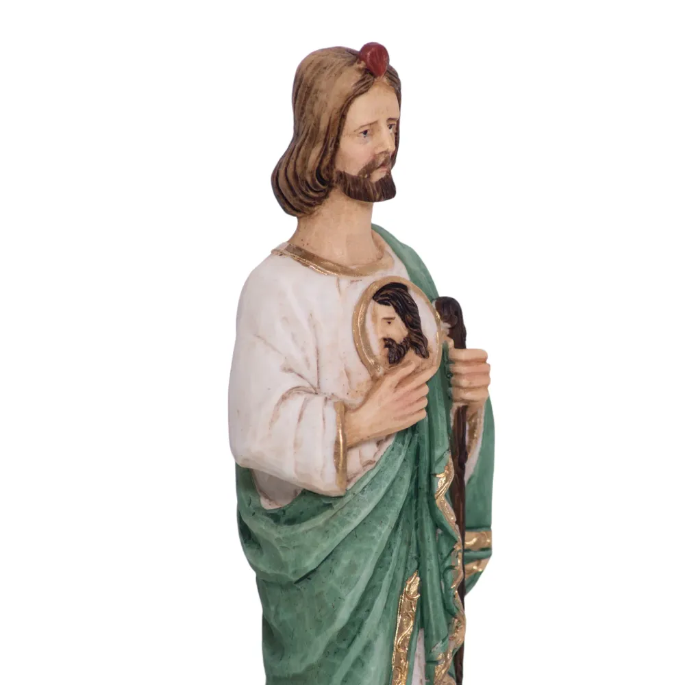 Estatua de resina y mármol de San Judas Tadeo Pasquini