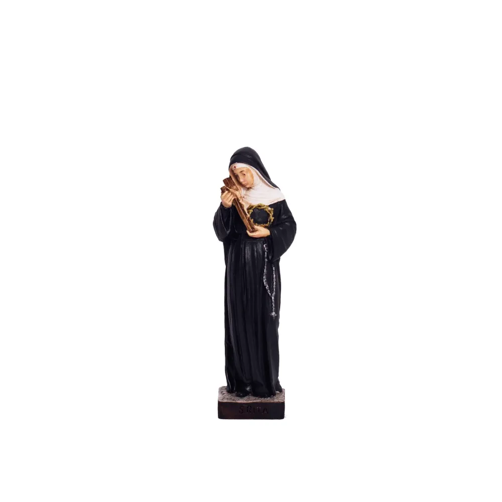 Estatua de resina y mármol de Santa Rita Pasquini