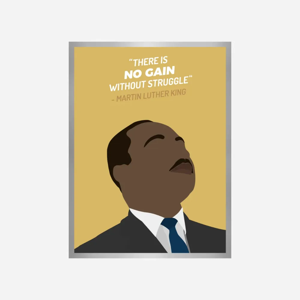 Martin Luther King Art Print Personalia