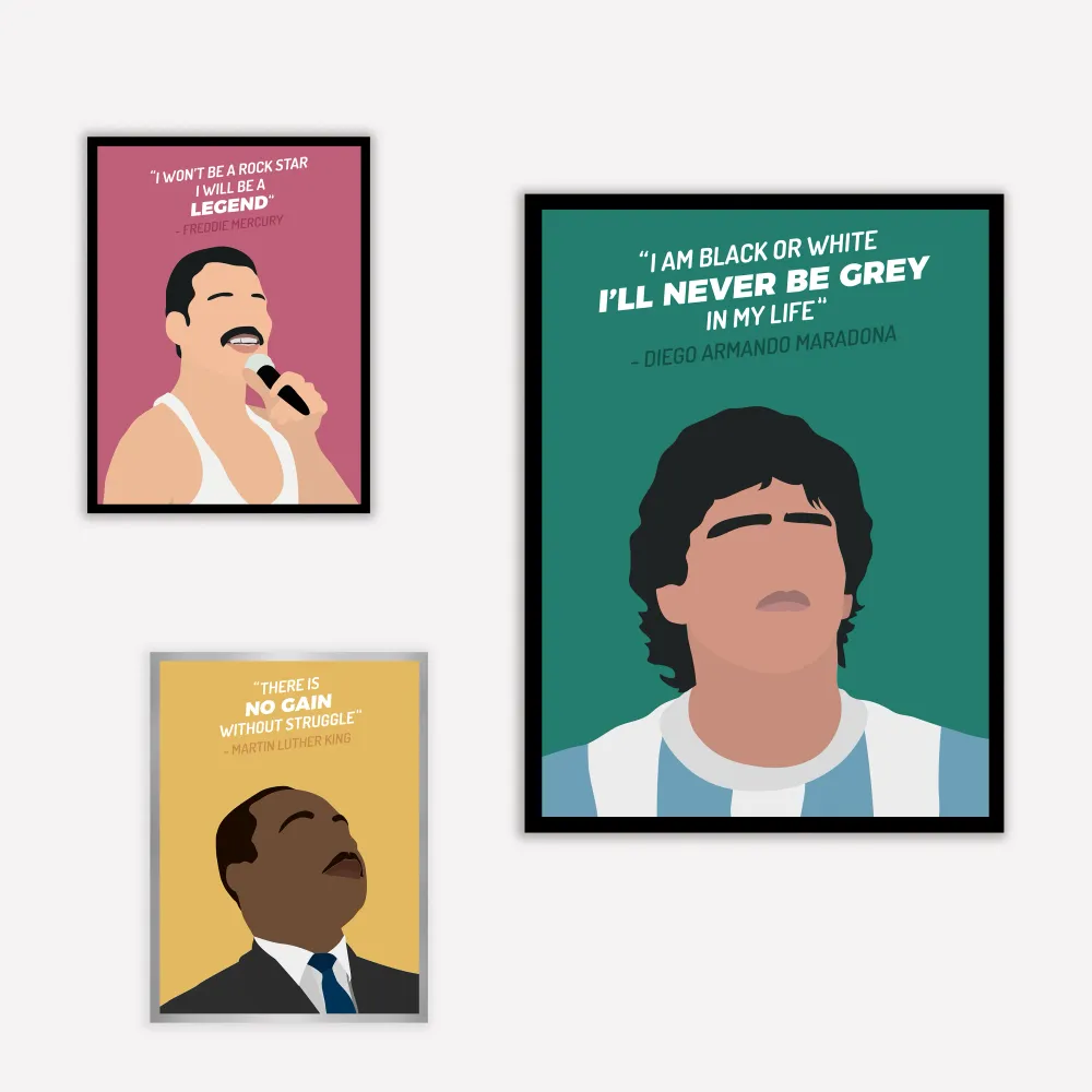 Martin Luther King Art Print Personalia