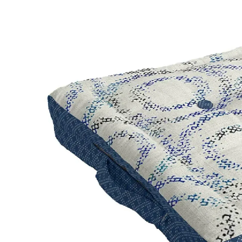Cojín de Suelo Estampado 60 cm | Decoración Boho y Confort Pet King