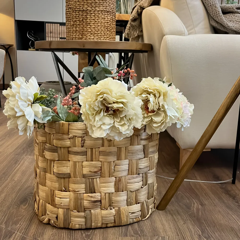 Cesta fibra grande Petra Decora