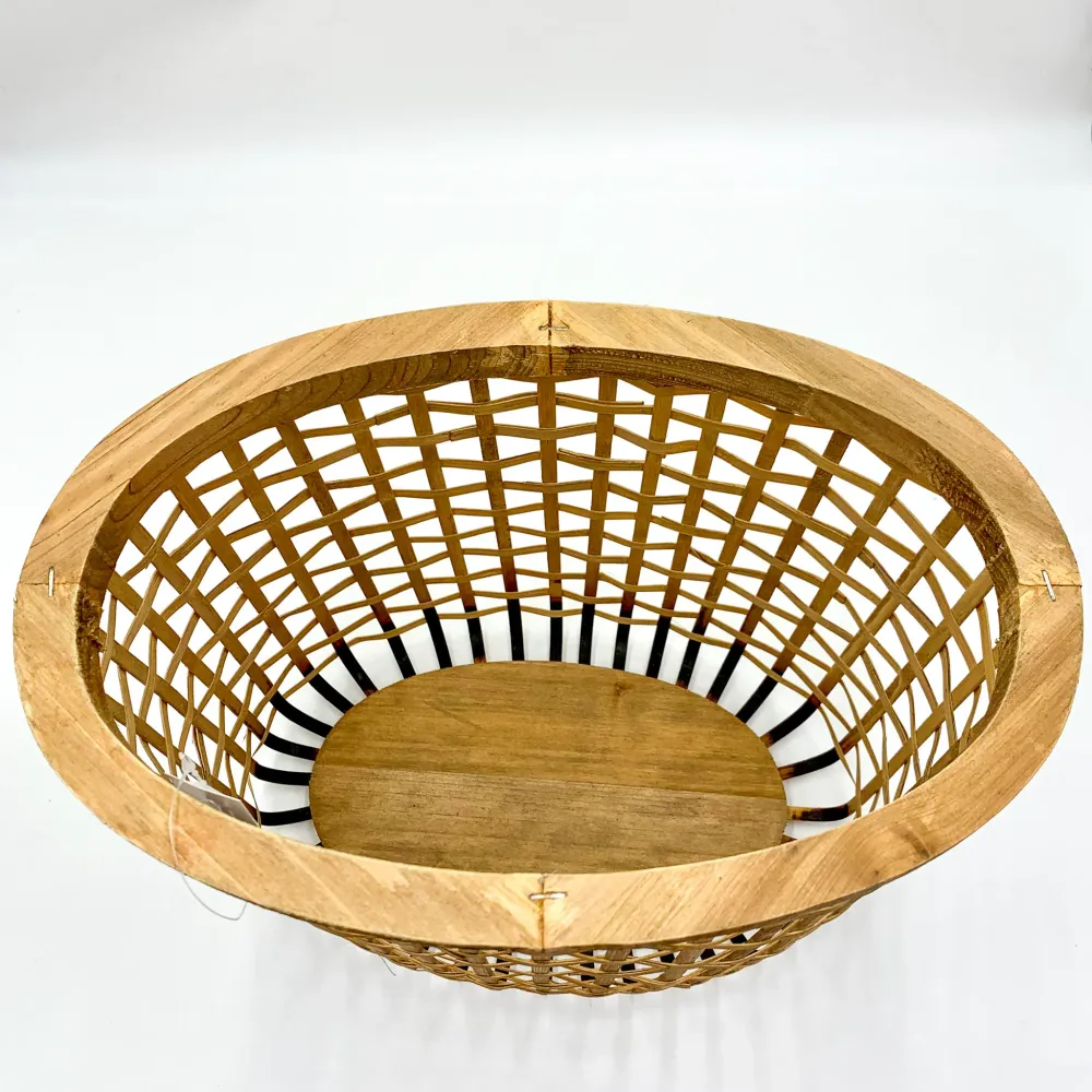 Cesta ratán natural pequeñ Petra Decora
