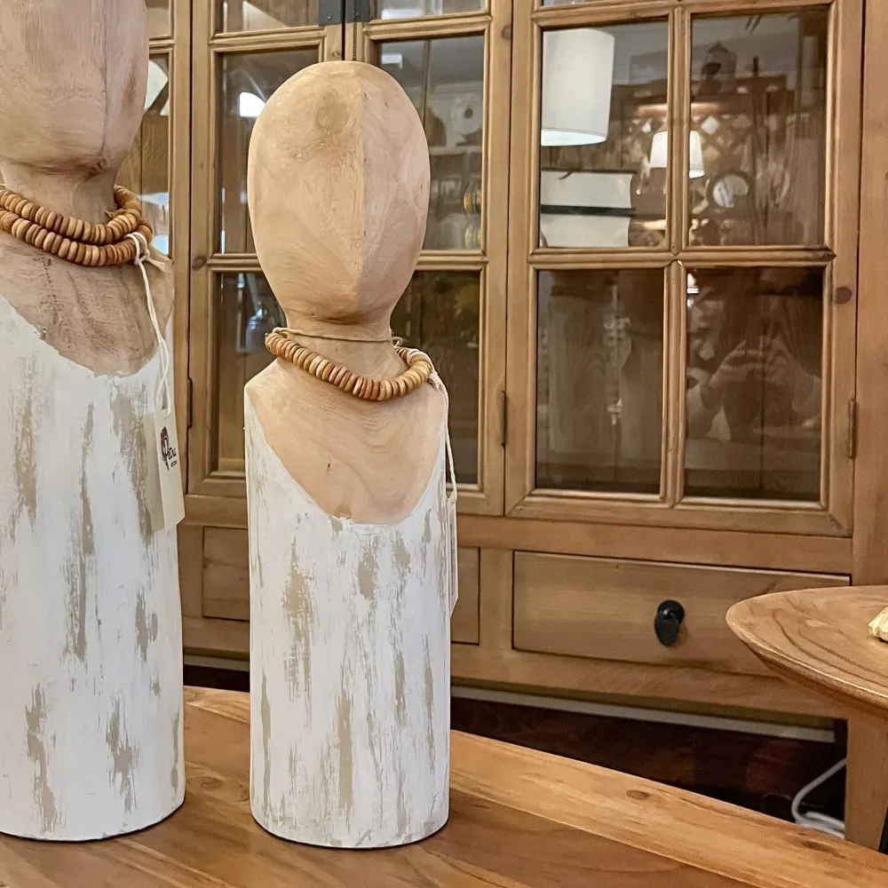 Escultura africana 12x10x38 Petra Decora