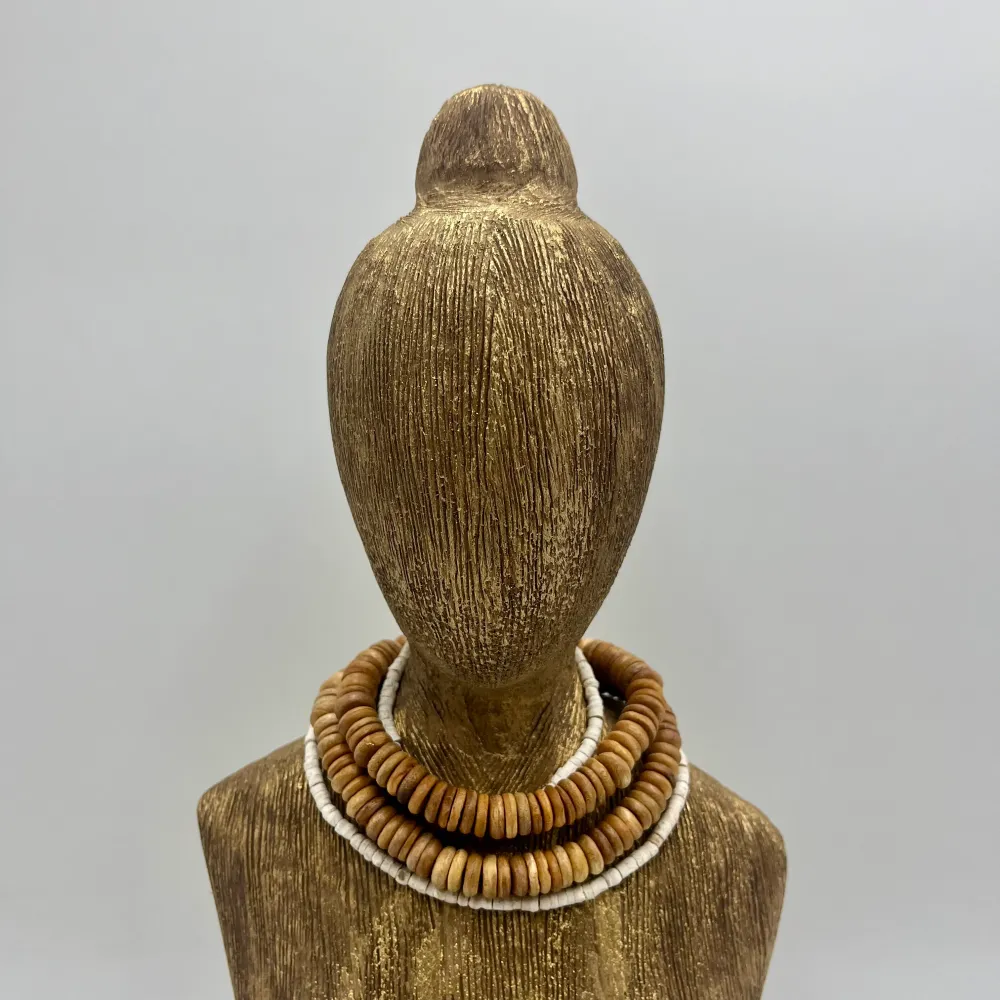 Figura africana madera 18x12x43 Petra Decora