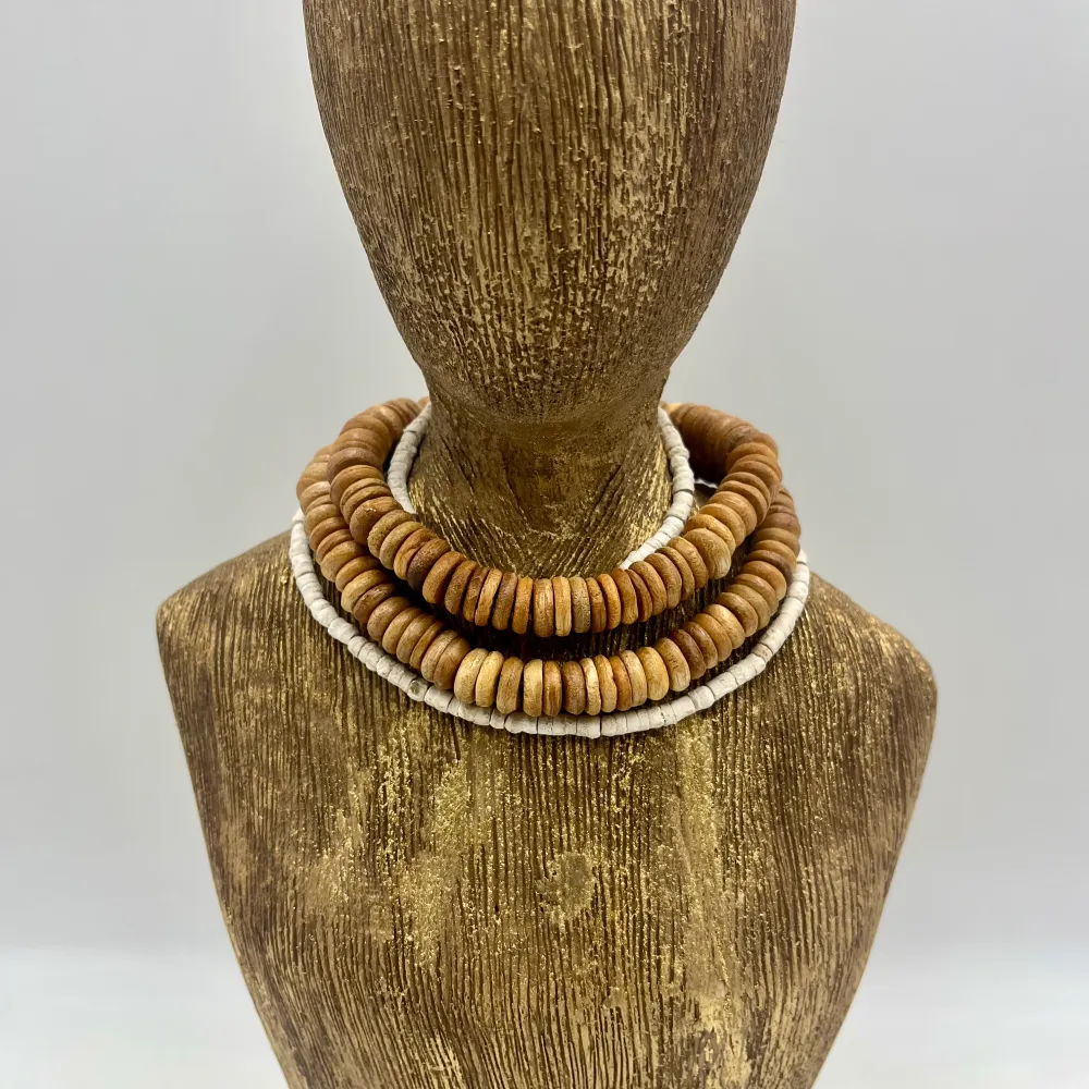 Figura africana madera 18x12x43 Petra Decora