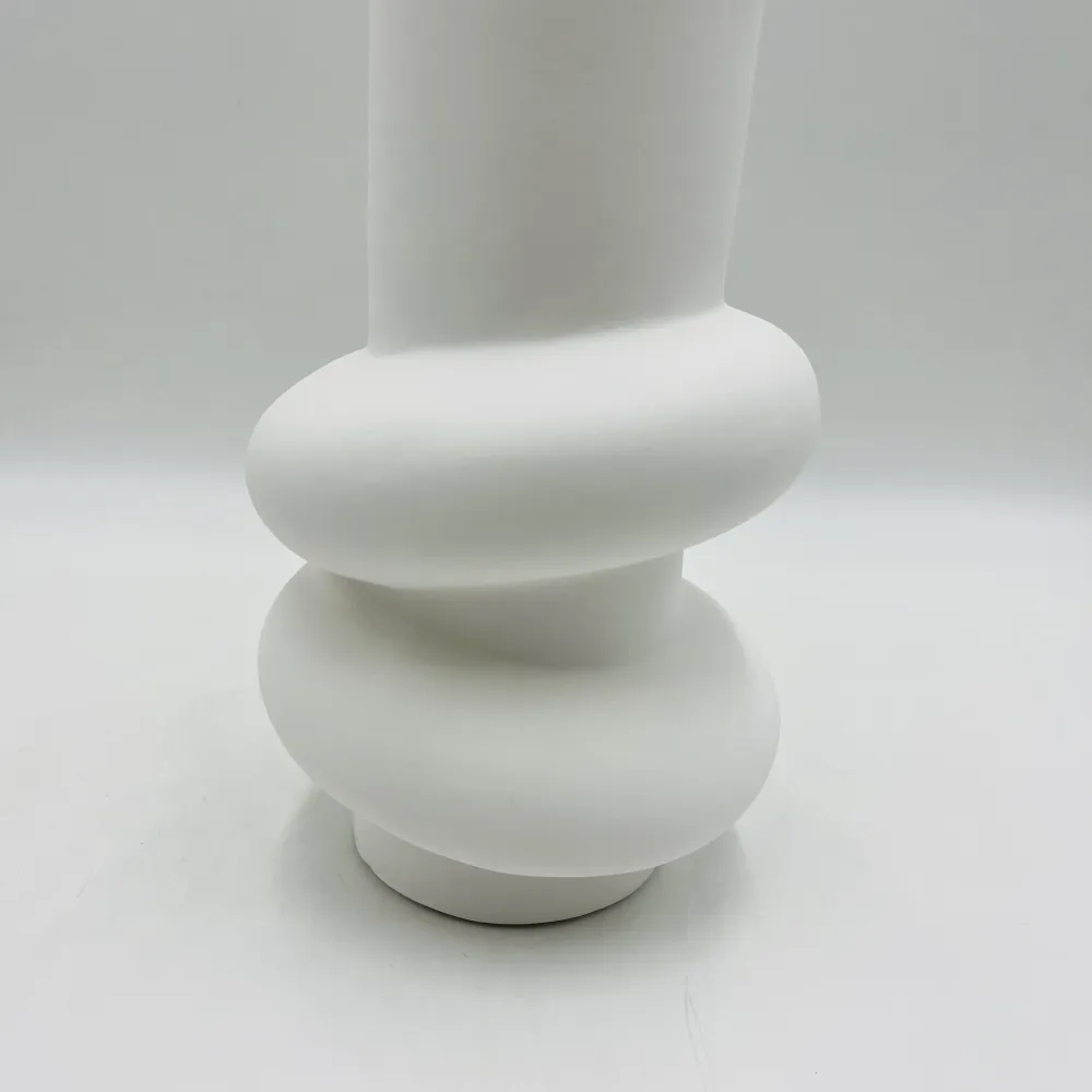 Florero Fillip bco 15x31 Petra Decora