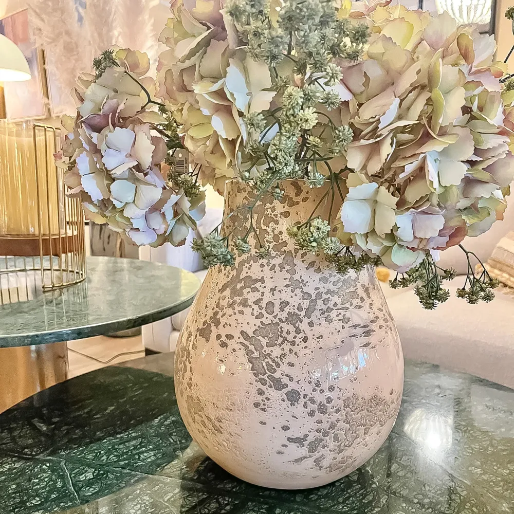 Florero rustic beige 24x31 cm Petra Decora
