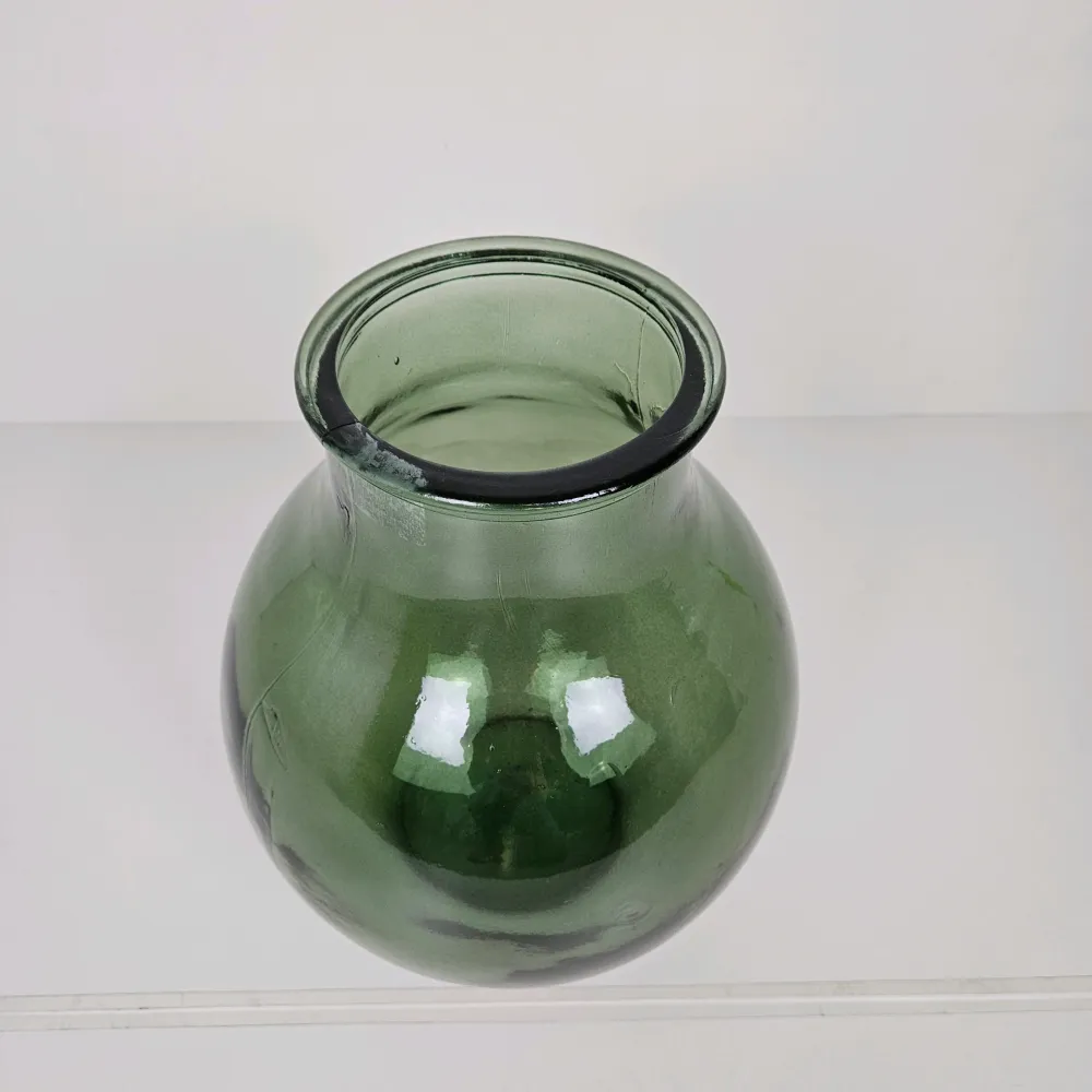 Jarrón vidrio reciclado 12L Petra Decora