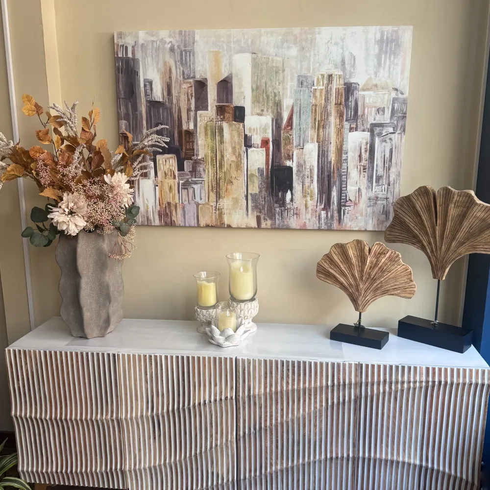 Lienzo rascacielos 120x3x80 cm Petra Decora