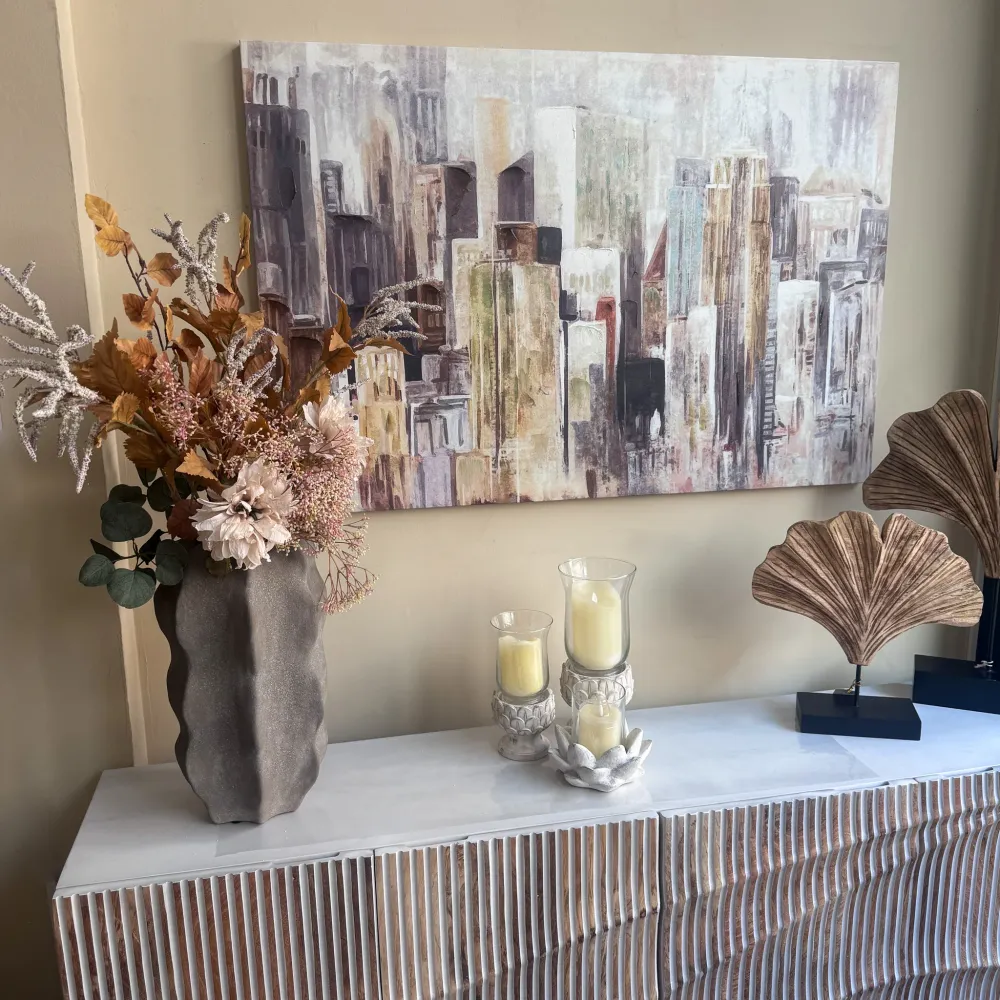 Lienzo rascacielos 120x3x80 cm Petra Decora