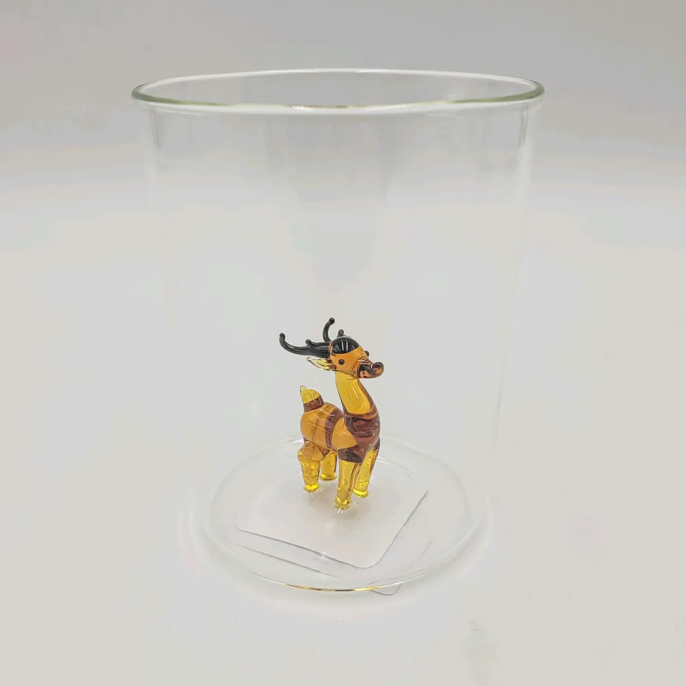 Vaso mini reno navidad 46cl Petra Decora