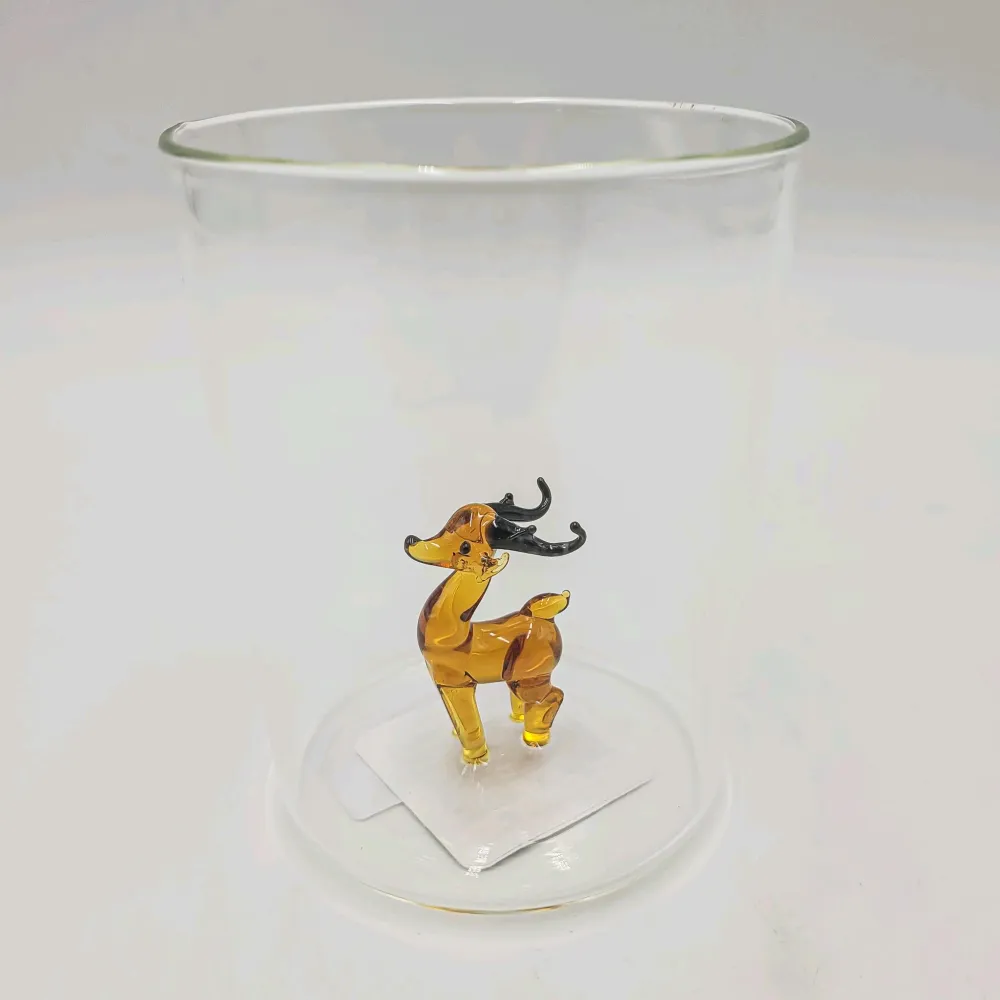 Vaso mini reno navidad 46cl Petra Decora