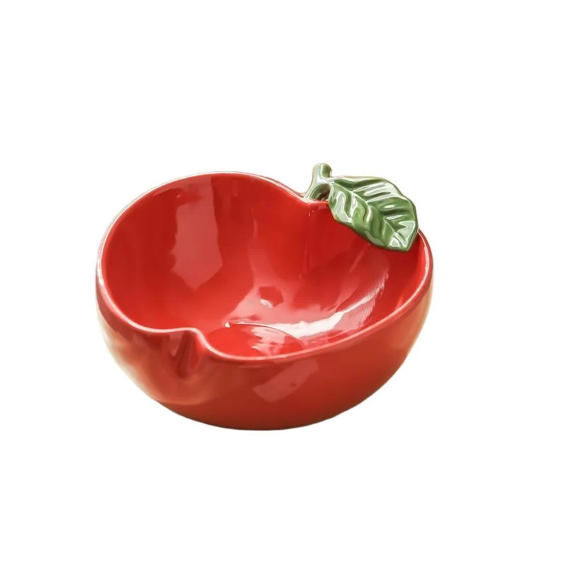 Adorno Manzana Porta Fruta de Cerámica Red Pia Copello Store