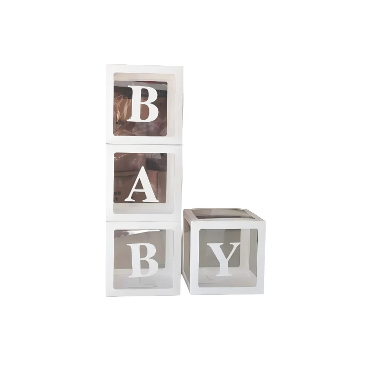 Juego de 4 Cajas Decorativas 'Baby' Pia Copello Store