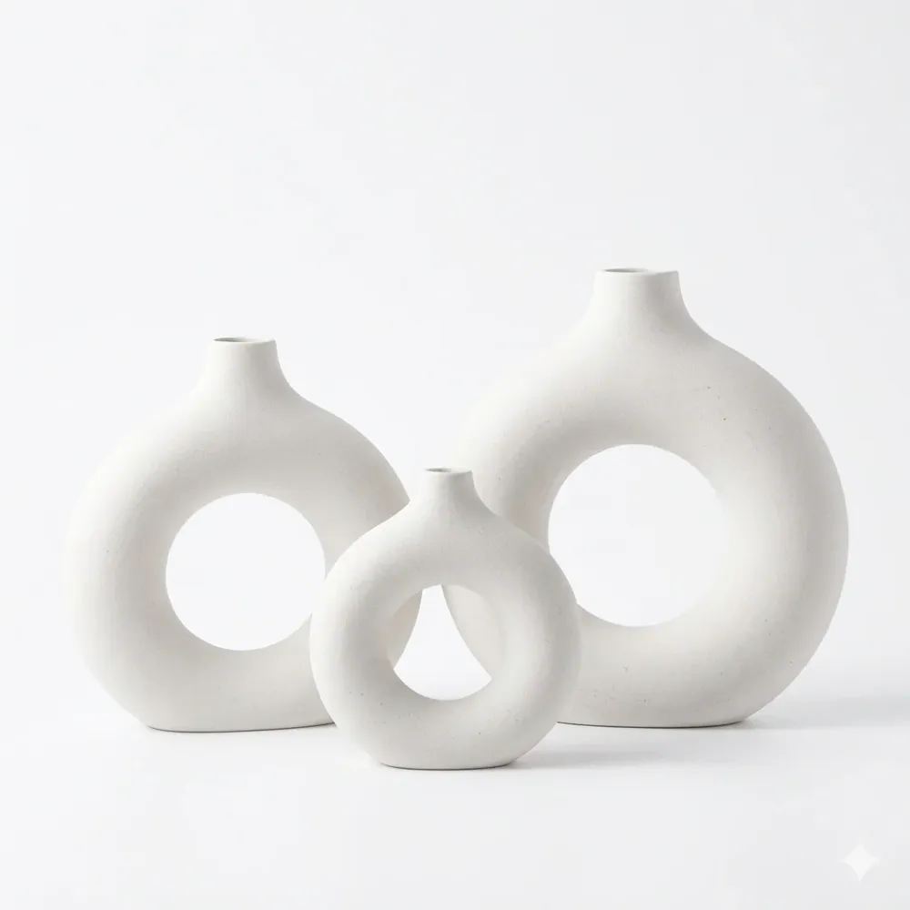 Set x3 Floreros Circulares Pia Copello Store