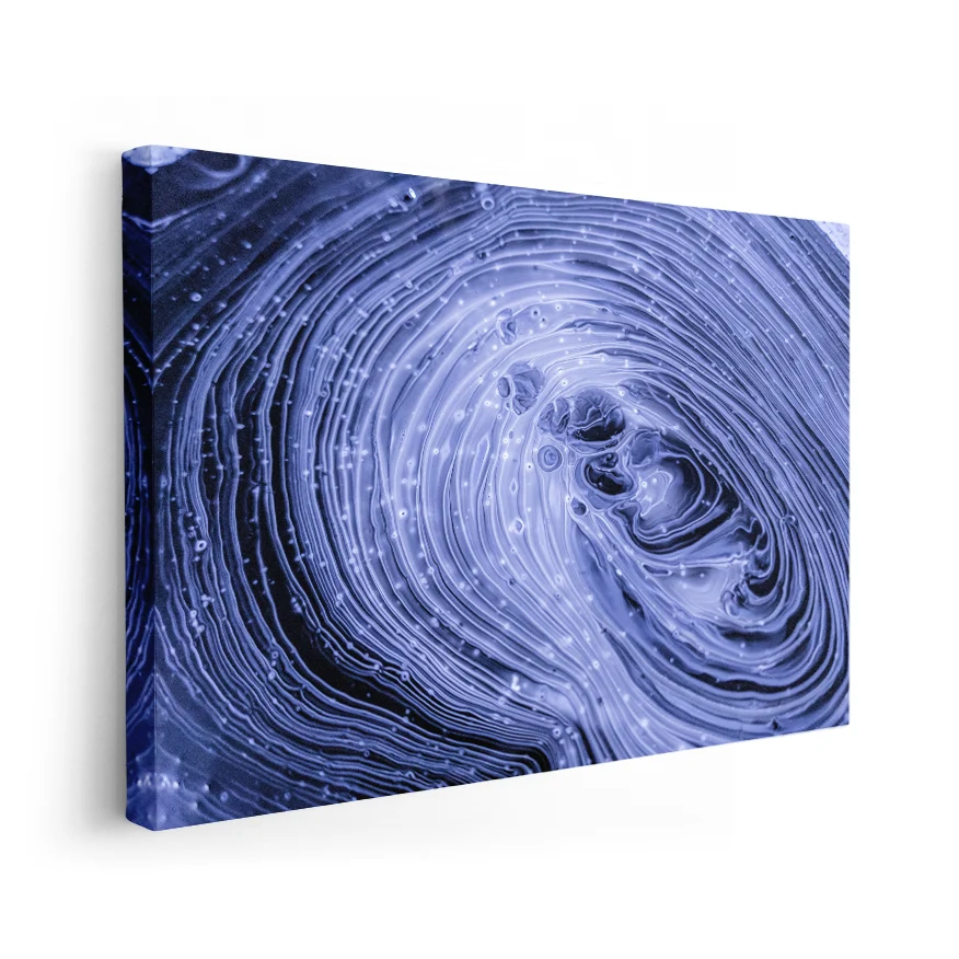 Pintura Acrílica Azul Poster
