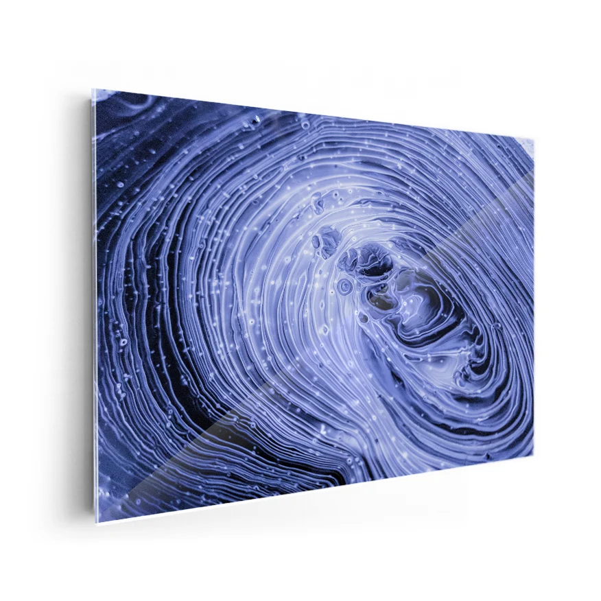 Pintura Acrílica Azul Poster