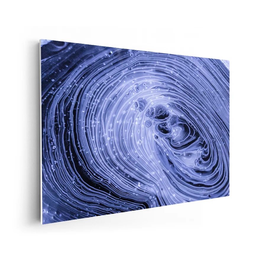 Pintura Acrílica Azul Poster