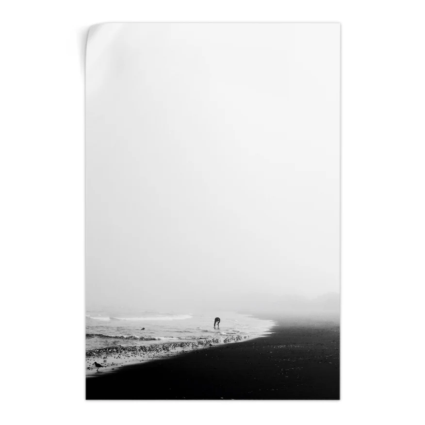 Playa Con Neblina Poster