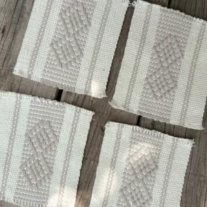 Posavasos Tierra tejido mano