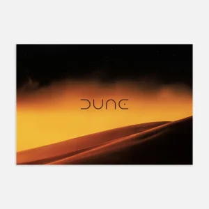 Duna (Frank Herbert), póster cinematográfico Posterscape Creative Studio