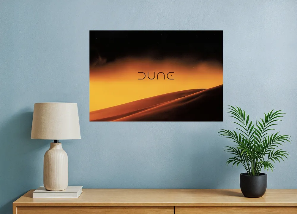 Duna (Frank Herbert), póster cinematográfico Posterscape Creative Studio
