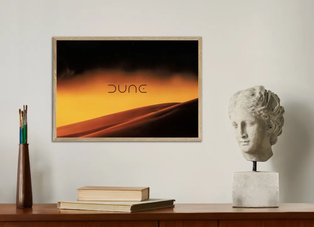 Duna (Frank Herbert), póster cinematográfico Posterscape Creative Studio