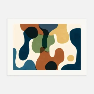 Formas abstractas - Póster Posterscape Creative Studio