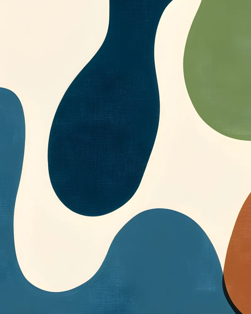 Formas abstractas - Póster Posterscape Creative Studio