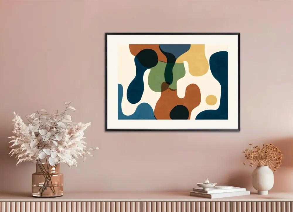Formas abstractas - Póster Posterscape Creative Studio