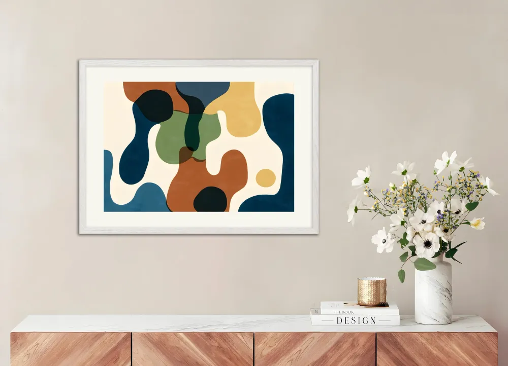 Formas abstractas - Póster Posterscape Creative Studio