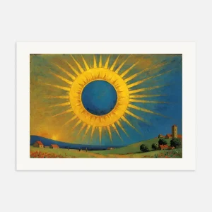 El Gran Sol, Pintura - Lámina decorativa Posterscape Creative Studio