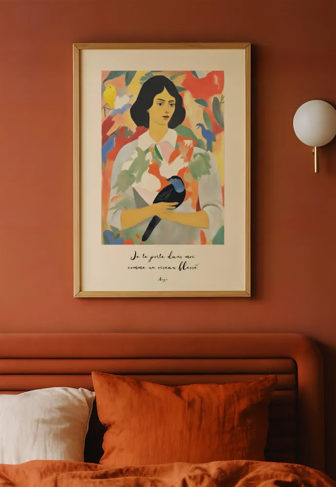 Te Llevo Dentro de Mí - Lámina Decorativa Póster Posterscape Creative Studio