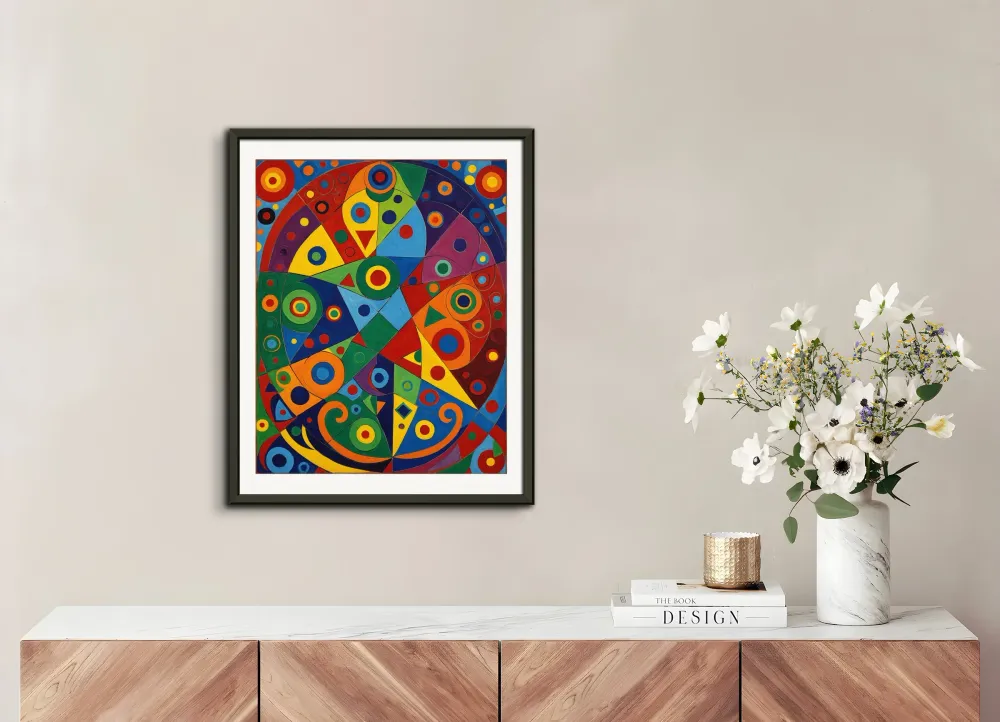 Los chakras - Simbiosis - Póster Posterscape Creative Studio