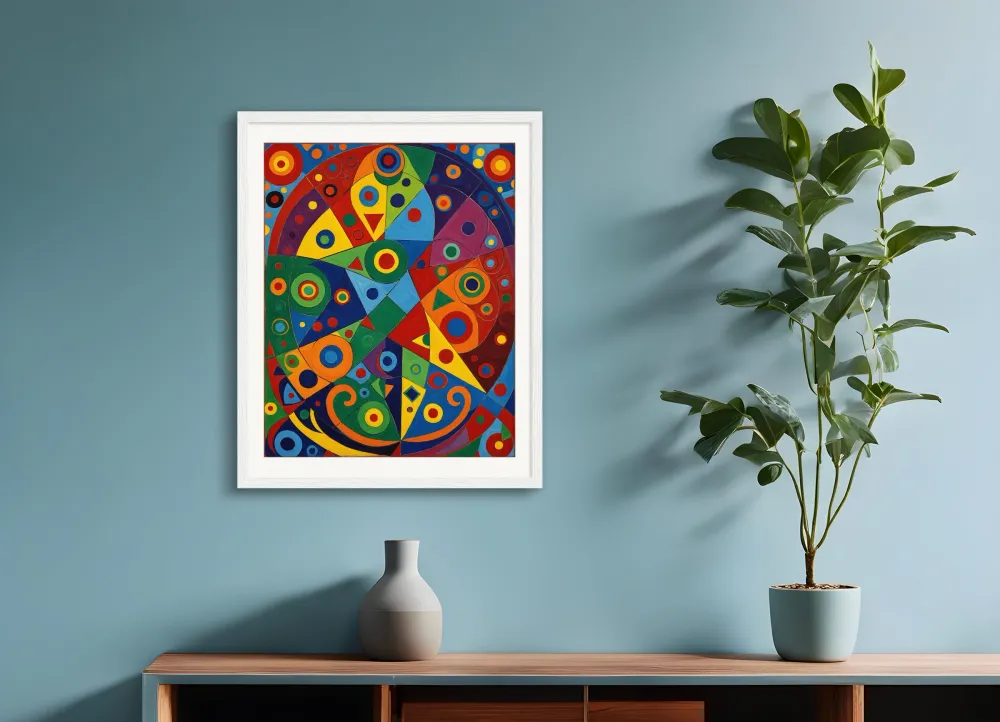 Los chakras - Simbiosis - Póster Posterscape Creative Studio