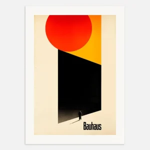 Póster Bauhaus, enfrentando lo desconocido Posterscape Creative Studio