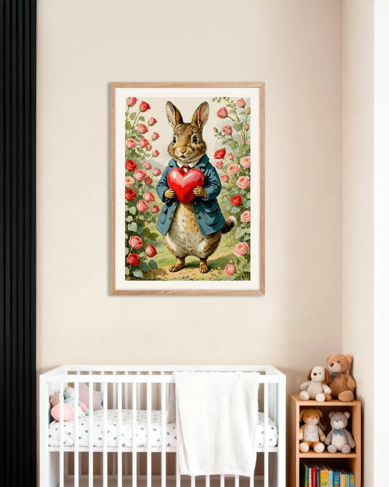 Póster de Peter Rabbit, Dí de San Valentín Posterscape Creative Studio