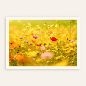 Póster de verano, flores Posterscape Creative Studio