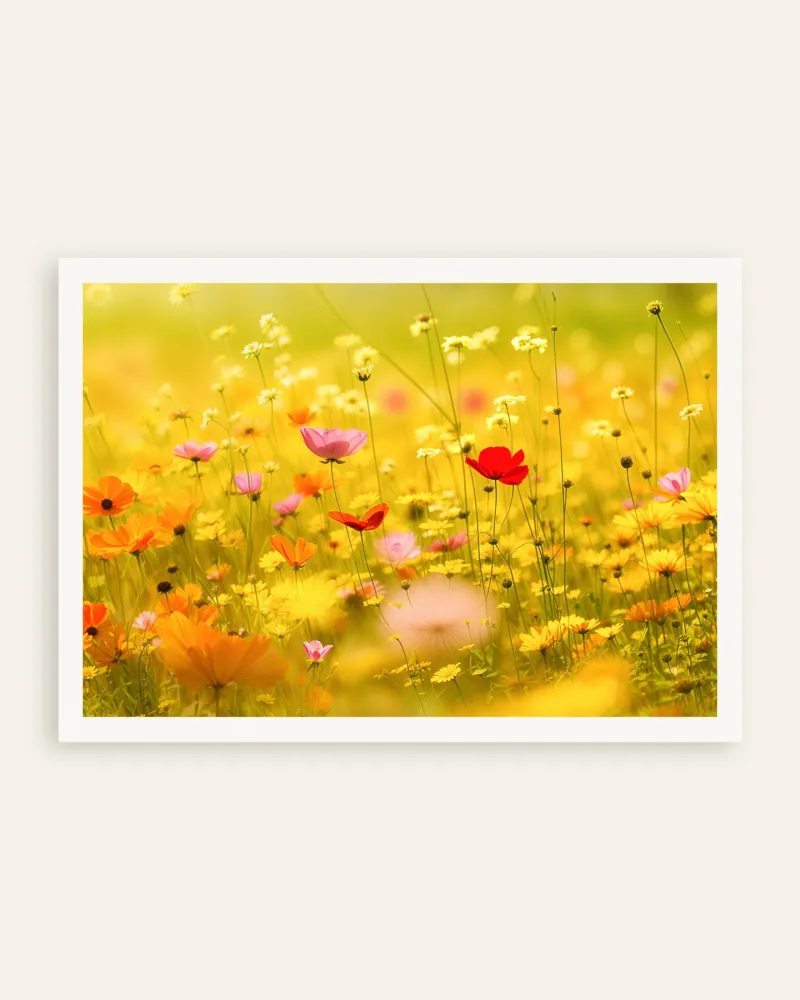 Póster de verano, flores Posterscape Creative Studio