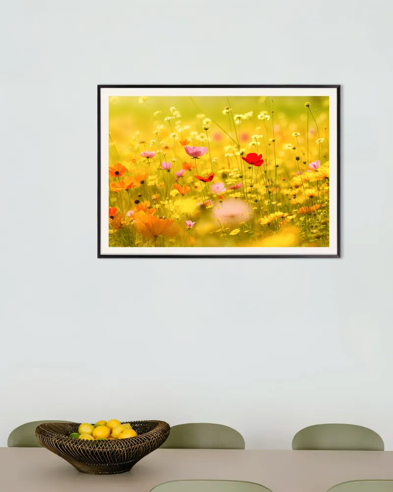 Póster de verano, flores Posterscape Creative Studio