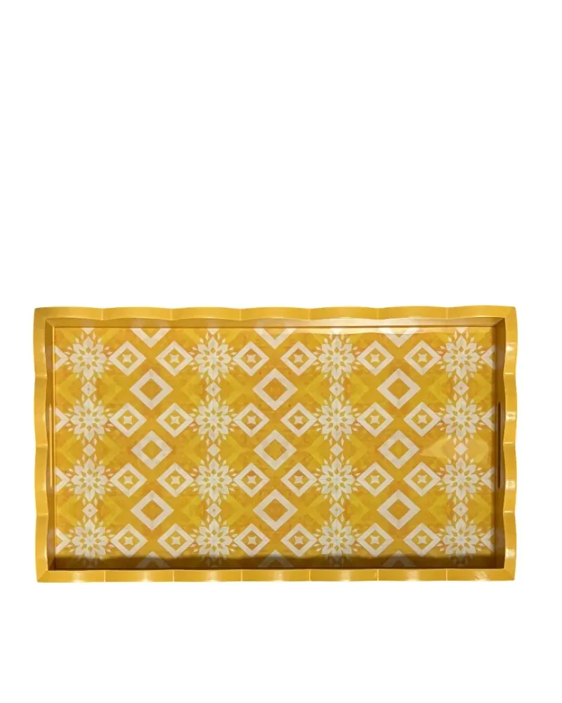 Charola decorativa rectangular Amaranta Pot & Decor