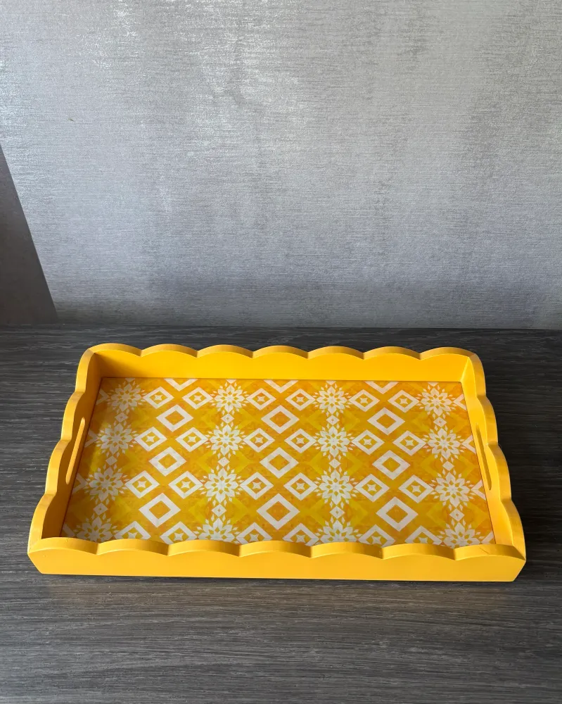Charola decorativa rectangular Amaranta Pot & Decor