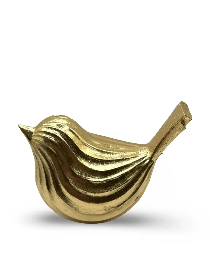 Figura decorativa de ave de poliresina Ornia Pot & Decor