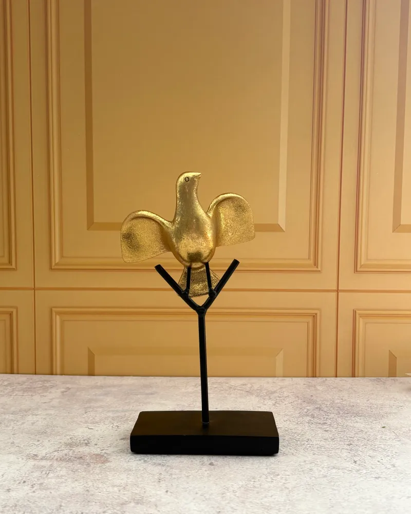 Figura decorativa ave de resina Vera Pot & Decor