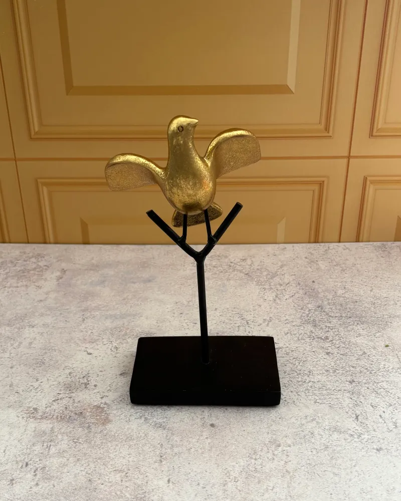 Figura decorativa ave de resina Vera Pot & Decor