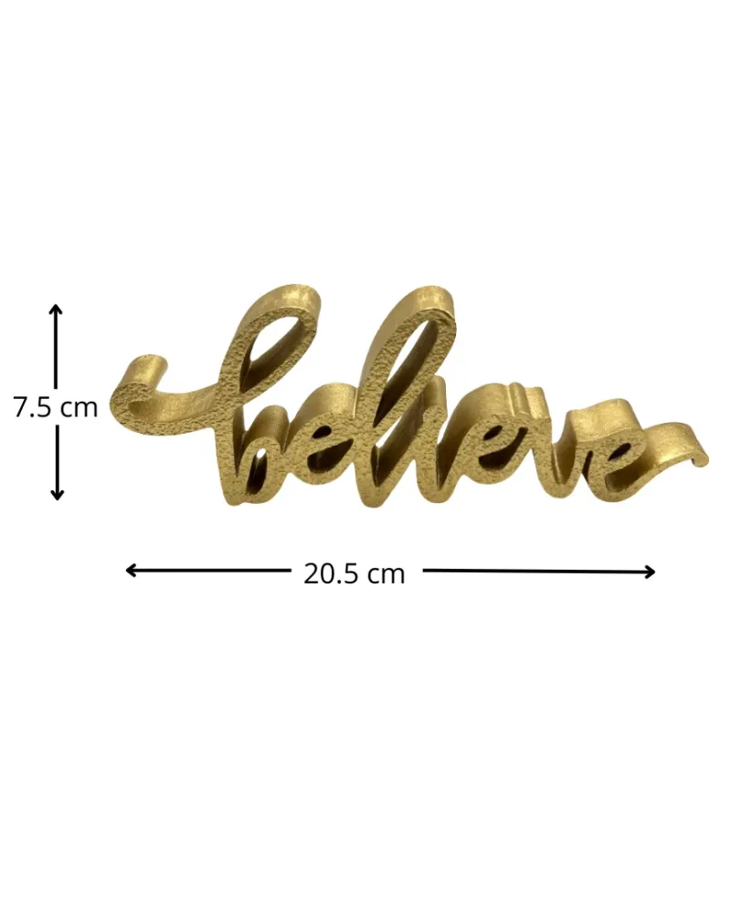 Figura Decorativa Believe Pot & Decor