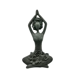 Figura decorativa de resina mujer Ananda Pot & Decor